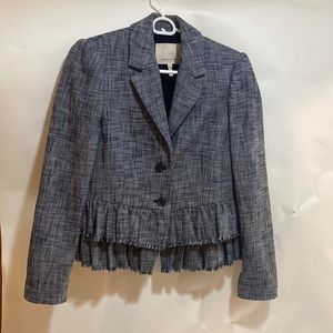 Rebecca Taylor cropped blazer blazer zero